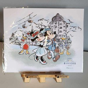 NIP Disney Riviera Resort Watercolor Artwork